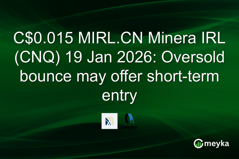 C$0.015 MIRL.CN Minera IRL (CNQ) 19 Jan 2026: Oversold bounce may offer short-term entry