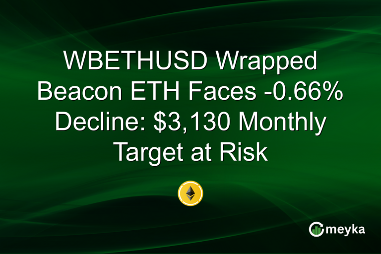 WBETHUSD Wrapped Beacon ETH Faces -0.66% Decline: $3,130 Monthly Target at Risk