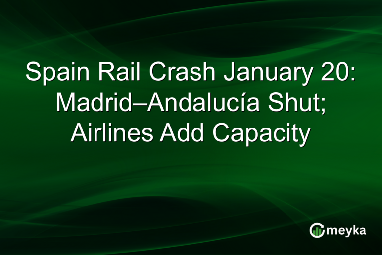 Spain Rail Crash January 20: Madrid–Andalucía Shut; Airlines Add Capacity
