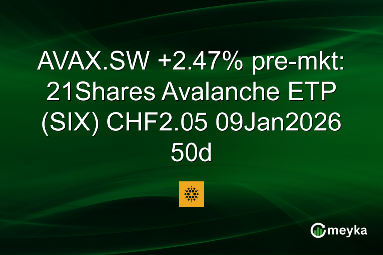 AVAX.SW +2.47% pre-mkt: 21Shares Avalanche ETP (SIX) CHF2.05 09Jan2026 50d
