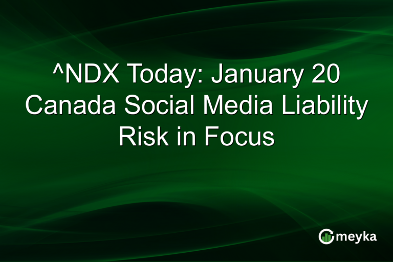 ^NDX Today: January 20 Canada Social Media Liability Risk in Focus