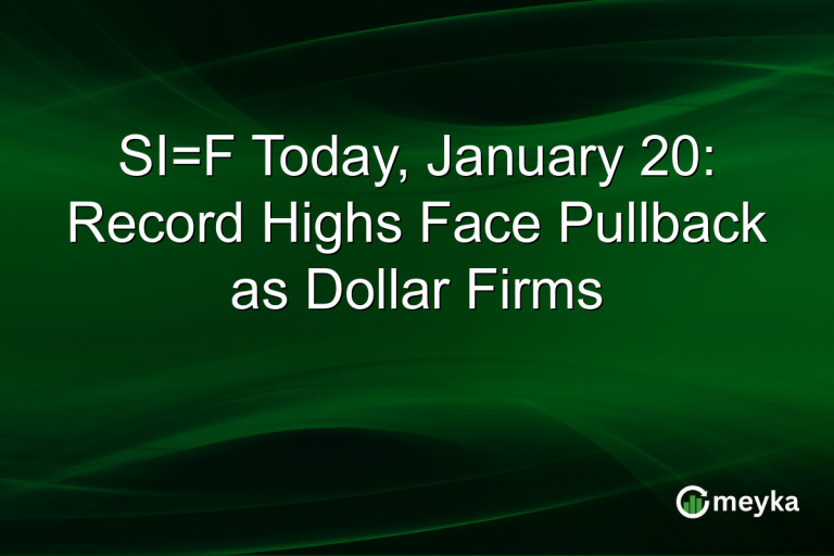 SI=F Today, January 20: Record Highs Face Pullback as Dollar Firms