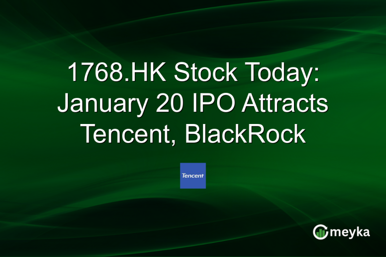 1768.HK Stock Today: January 20 IPO Attracts Tencent, BlackRock