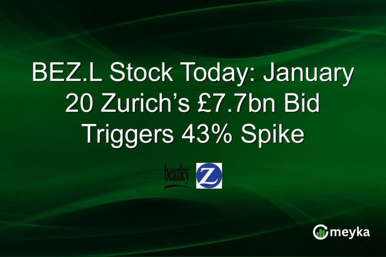 BEZ.L Stock Today: January 20 Zurich’s £7.7bn Bid Triggers 43% Spike