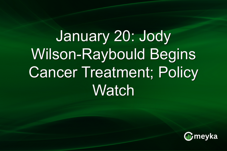 January 20: Jody Wilson-Raybould Begins Cancer Treatment; Policy Watch