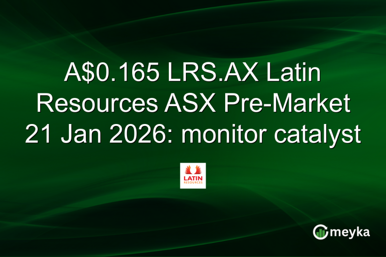 A$0.165 LRS.AX Latin Resources ASX Pre-Market 21 Jan 2026: monitor catalyst