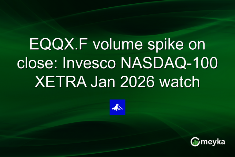 EQQX.F volume spike on close: Invesco NASDAQ-100 XETRA Jan 2026 watch