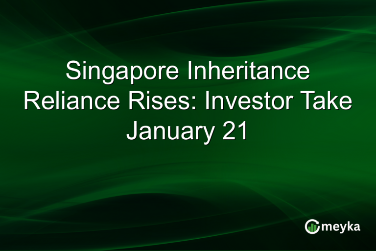 Singapore Inheritance Reliance Rises: Investor Take January 21