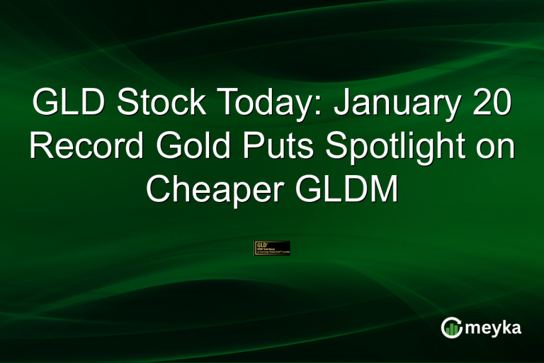GLD Stock Today: January 20 Record Gold Puts Spotlight on Cheaper GLDM