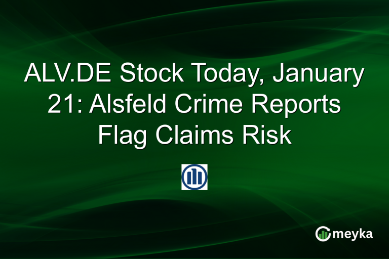 ALV.DE Stock Today, January 21: Alsfeld Crime Reports Flag Claims Risk