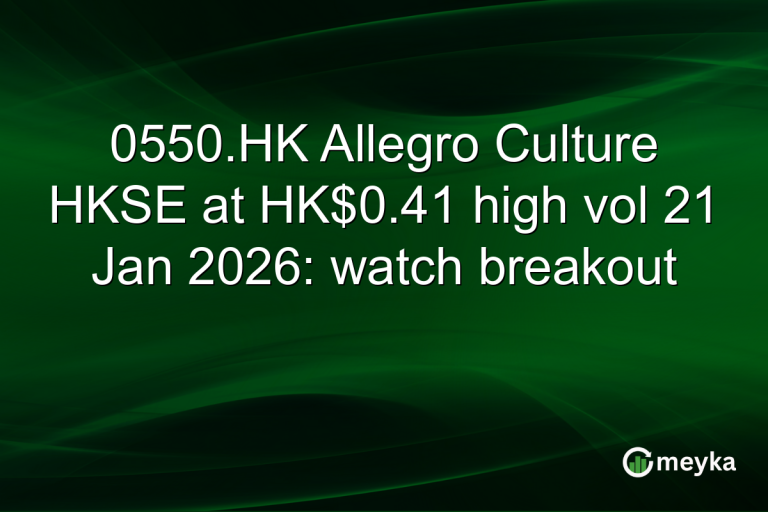 0550.HK Allegro Culture HKSE at HK$0.41 high vol 21 Jan 2026: watch breakout
