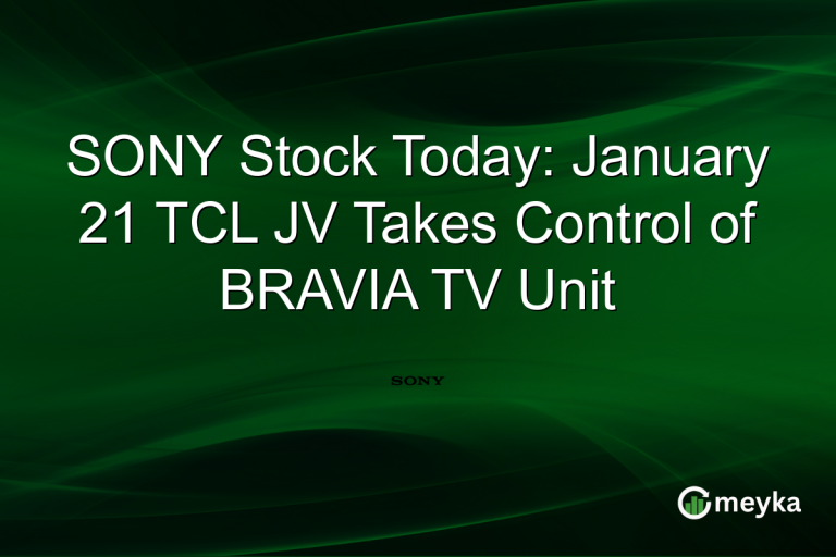 SONY Stock Today: January 21 TCL JV Takes Control of BRAVIA TV Unit