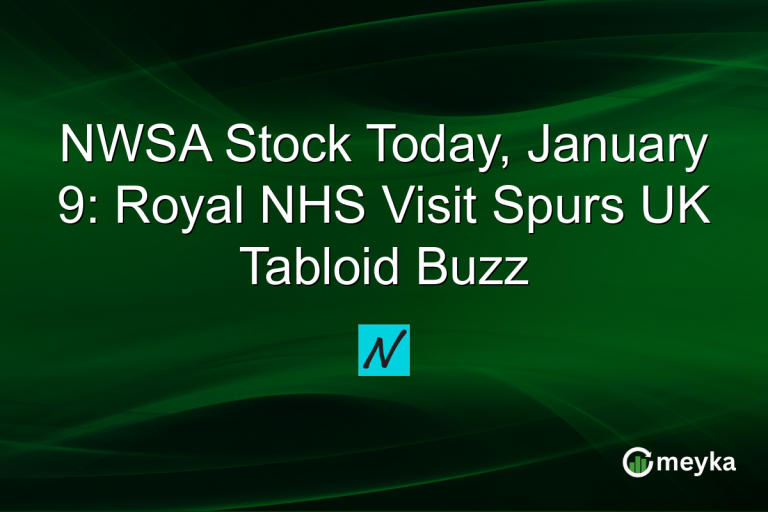 NWSA Stock Today, January 9: Royal NHS Visit Spurs UK Tabloid Buzz