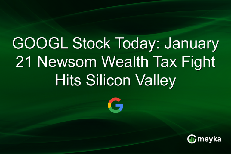 GOOGL Stock Today: January 21 Newsom Wealth Tax Fight Hits Silicon Valley