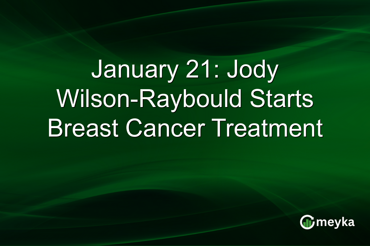 January 21: Jody Wilson-Raybould Starts Breast Cancer Treatment
