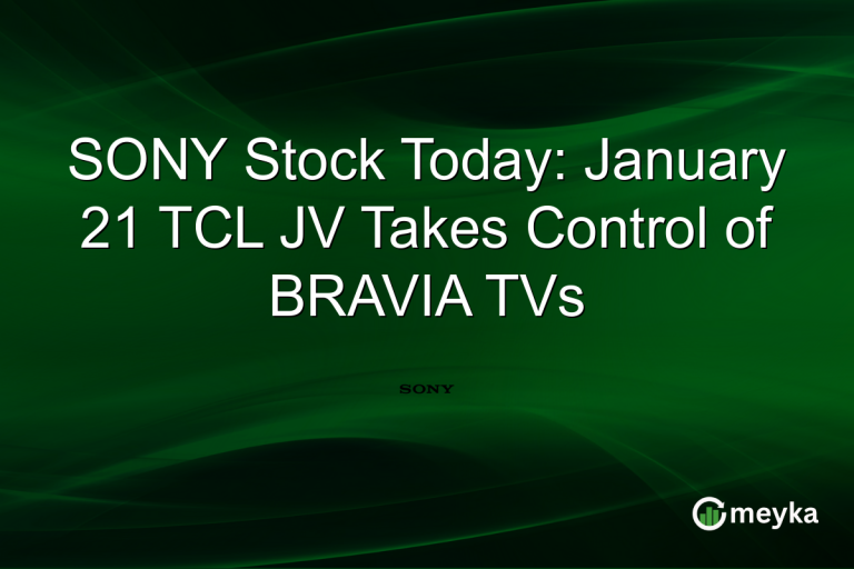 SONY Stock Today: January 21 TCL JV Takes Control of BRAVIA TVs