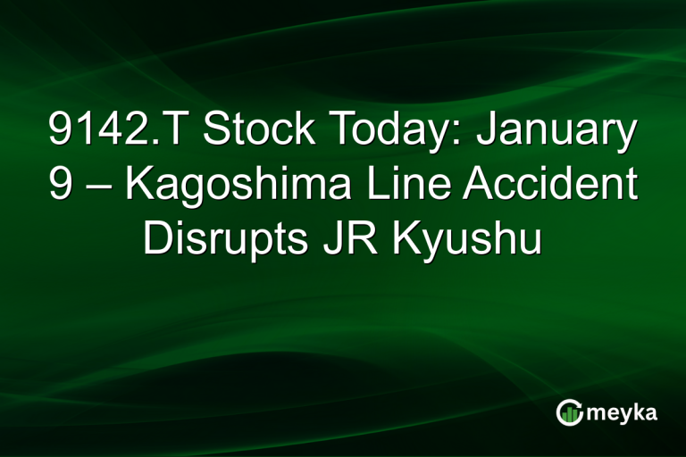 9142.T Stock Today: January 9 – Kagoshima Line Accident Disrupts JR Kyushu