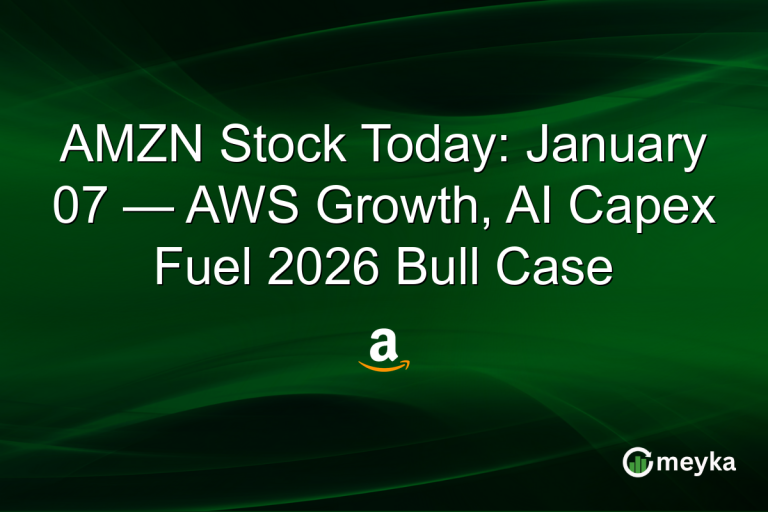 AMZN Stock Today: January 07 — AWS Growth, AI Capex Fuel 2026 Bull Case