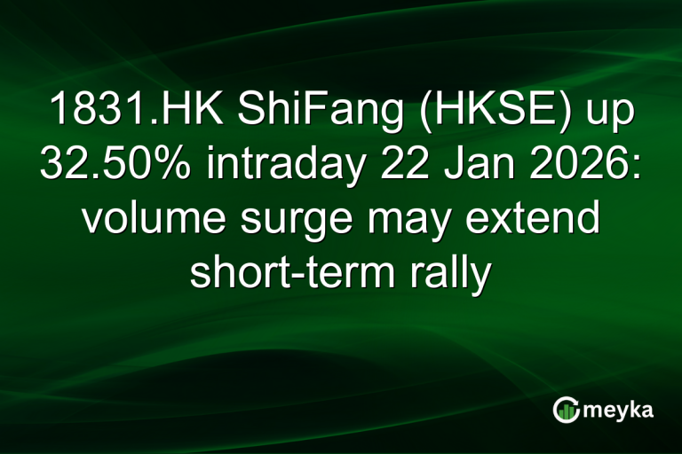 1831.HK ShiFang (HKSE) up 32.50% intraday 22 Jan 2026: volume surge may extend short-term rally