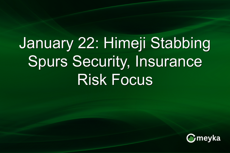 January 22: Himeji Stabbing Spurs Security, Insurance Risk Focus