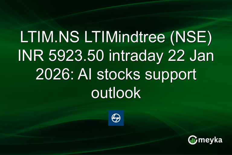 LTIM.NS LTIMindtree (NSE) INR 5923.50 intraday 22 Jan 2026: AI stocks support outlook