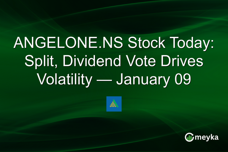 ANGELONE.NS Stock Today: Split, Dividend Vote Drives Volatility — January 09