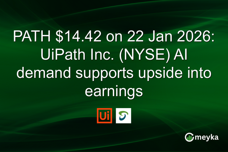 PATH $14.42 on 22 Jan 2026: UiPath Inc. (NYSE) AI demand supports upside into earnings