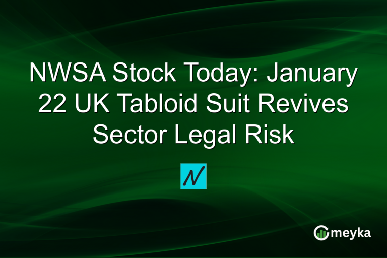 NWSA Stock Today: January 22 UK Tabloid Suit Revives Sector Legal Risk