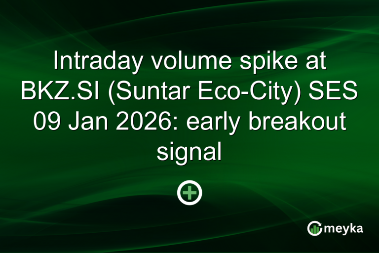 Intraday volume spike at BKZ.SI (Suntar Eco-City) SES 09 Jan 2026: early breakout signal