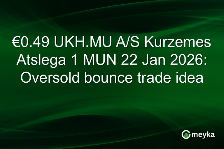 €0.49 UKH.MU A/S Kurzemes Atslega 1 MUN 22 Jan 2026: Oversold bounce trade idea