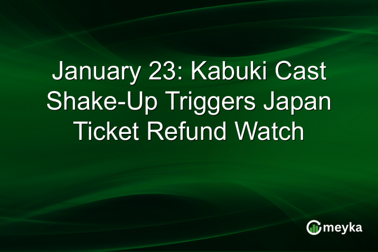 January 23: Kabuki Cast Shake-Up Triggers Japan Ticket Refund Watch