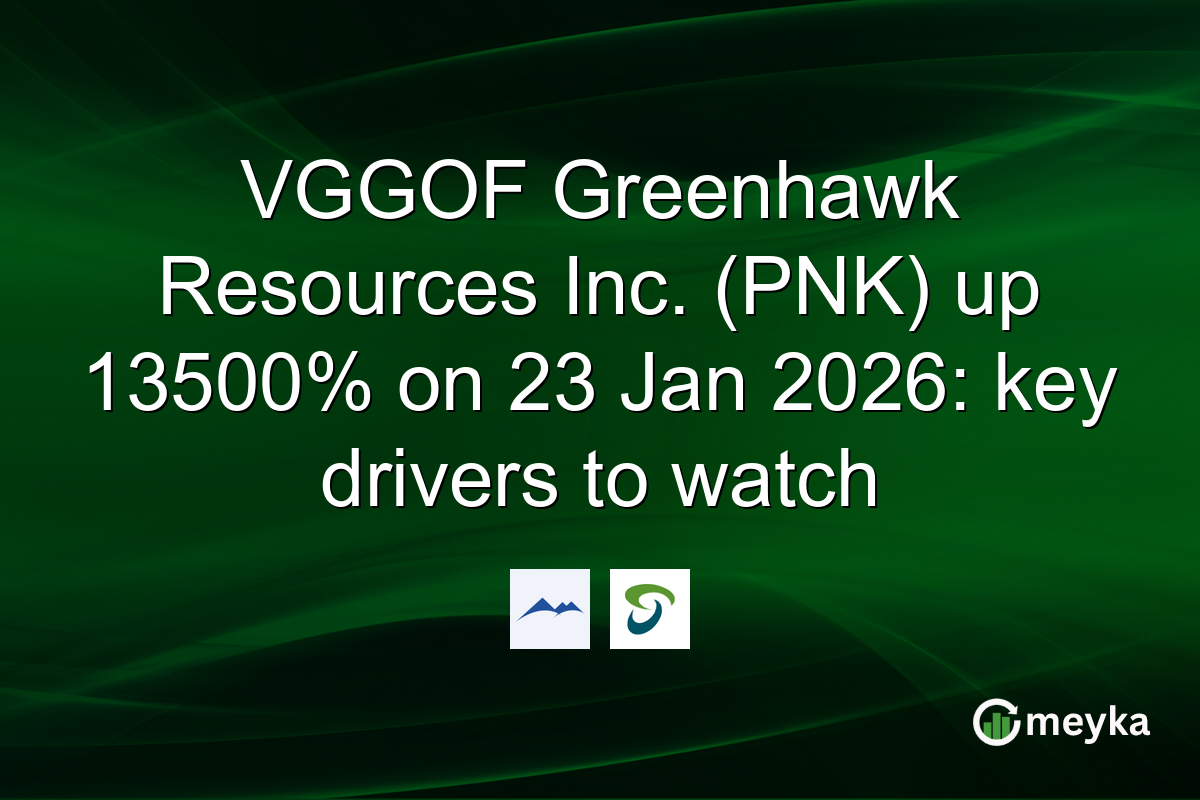 VGGOF Greenhawk Resources Inc. (PNK) up 13500% on 23 Jan 2026: key drivers to watch