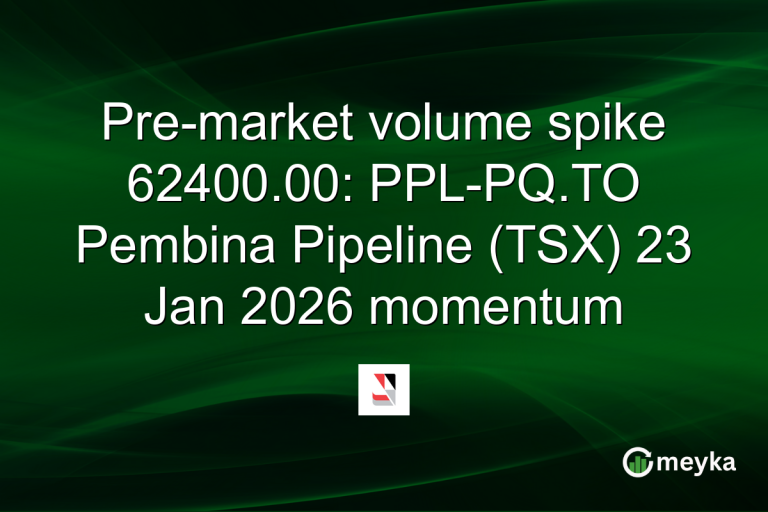Pre-market volume spike 62400.00: PPL-PQ.TO Pembina Pipeline (TSX) 23 Jan 2026 momentum