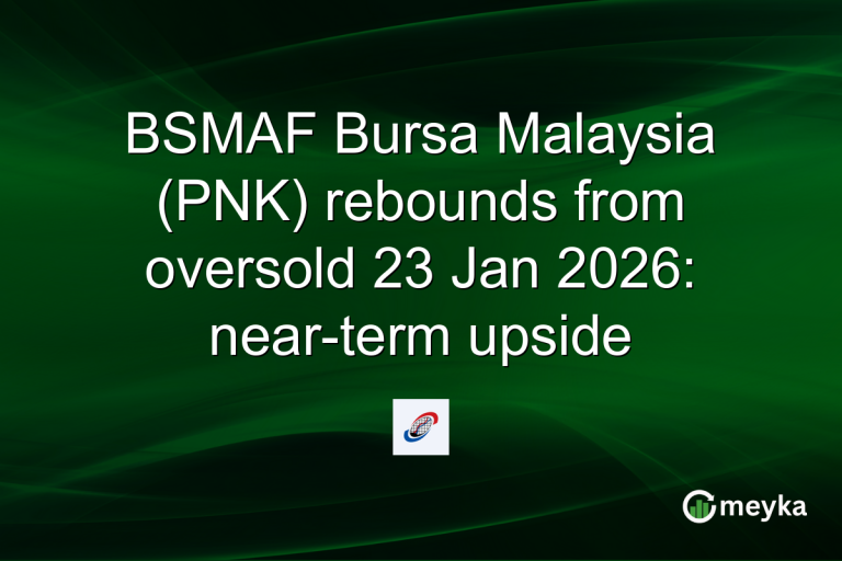 BSMAF Bursa Malaysia (PNK) rebounds from oversold 23 Jan 2026: near-term upside