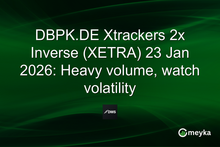 DBPK.DE Xtrackers 2x Inverse (XETRA) 23 Jan 2026: Heavy volume, watch volatility