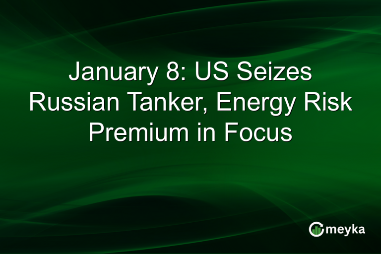 January 8: US Seizes Russian Tanker, Energy Risk Premium in Focus