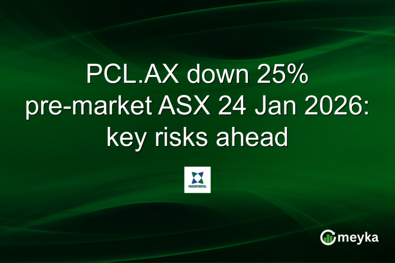 PCL.AX down 25% pre-market ASX 24 Jan 2026: key risks ahead