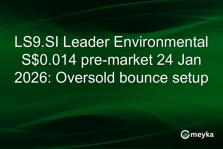 LS9.SI Leader Environmental S$0.014 pre-market 24 Jan 2026: Oversold bounce setup