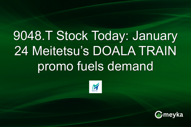 9048.T Stock Today: January 24 Meitetsu’s DOALA TRAIN promo fuels demand