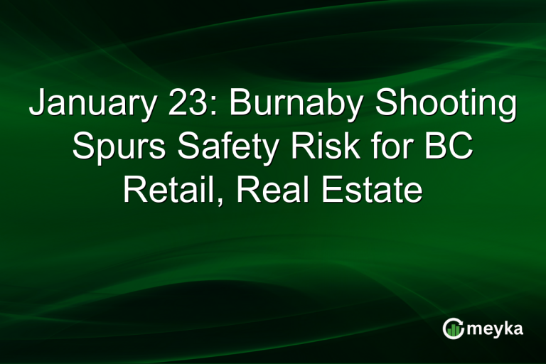 January 23: Burnaby Shooting Spurs Safety Risk for BC Retail, Real Estate