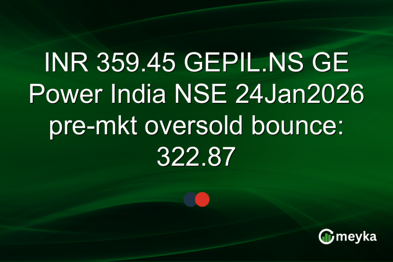 INR 359.45 GEPIL.NS GE Power India NSE 24Jan2026 pre-mkt oversold bounce: 322.87