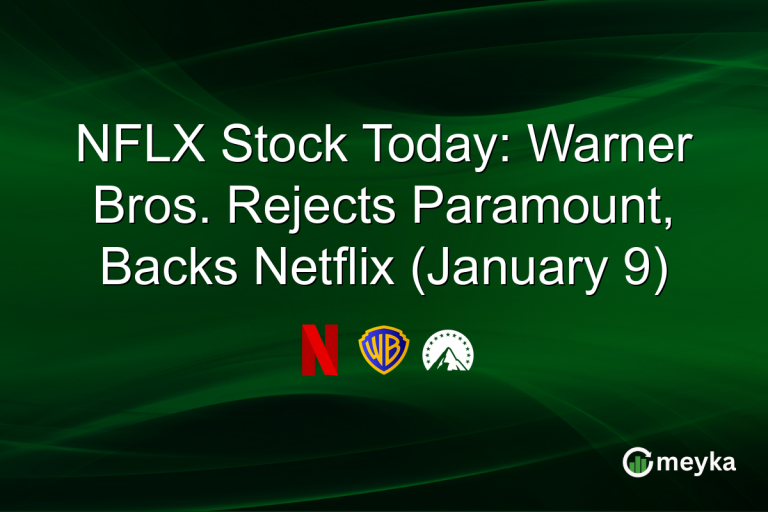 NFLX Stock Today: Warner Bros. Rejects Paramount, Backs Netflix (January 9)