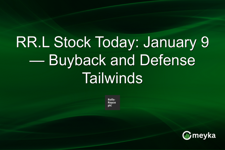 RR.L Stock Today: January 9 — Buyback and Defense Tailwinds
