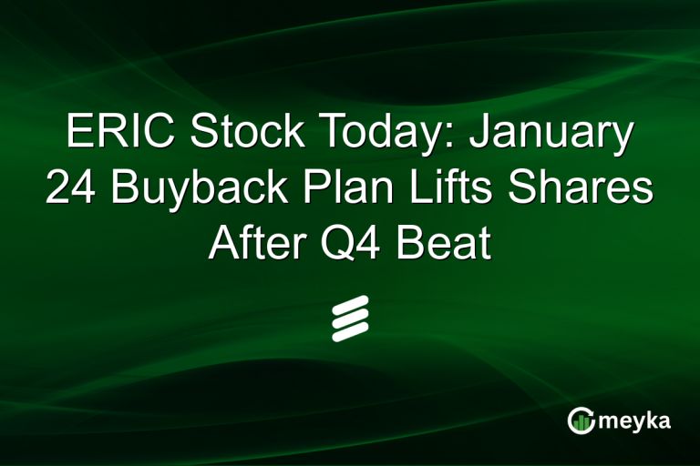 ERIC Stock Today: January 24 Buyback Plan Lifts Shares After Q4 Beat