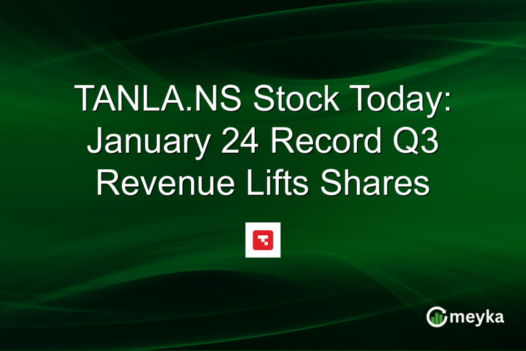 TANLA.NS Stock Today: January 24 Record Q3 Revenue Lifts Shares