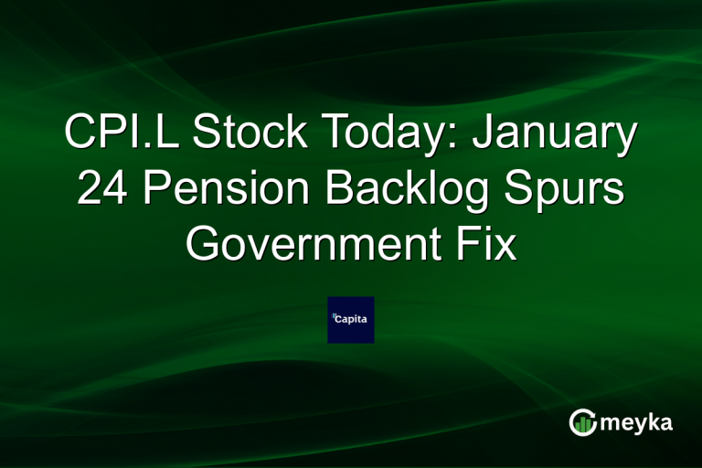 CPI.L Stock Today: January 24 Pension Backlog Spurs Government Fix
