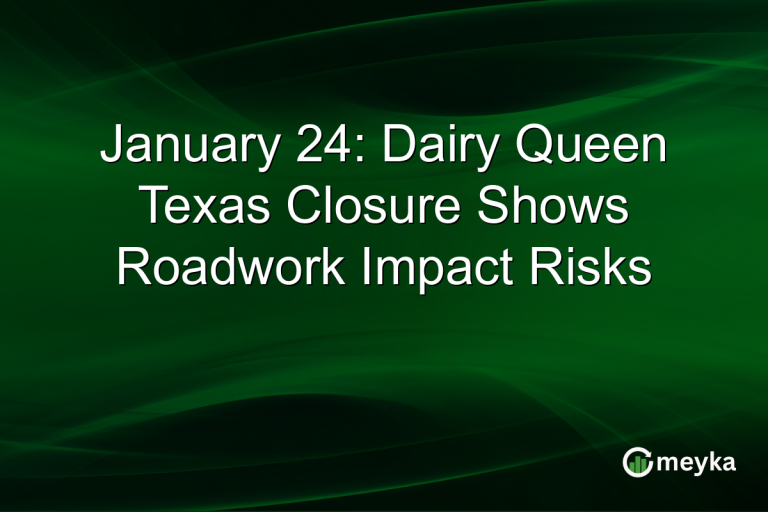 January 24: Dairy Queen Texas Closure Shows Roadwork Impact Risks