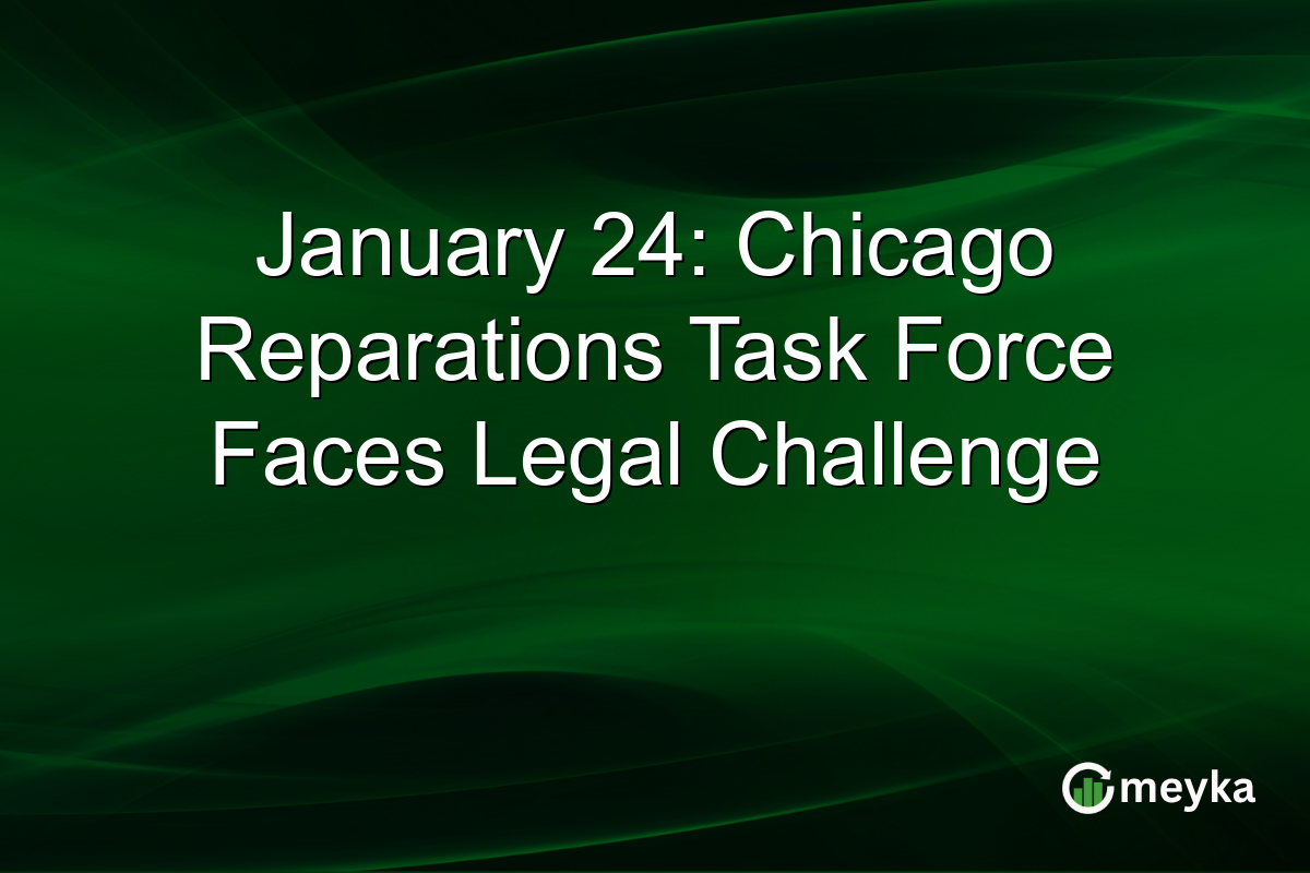 January 24: Chicago Reparations Task Force Faces Legal Challenge