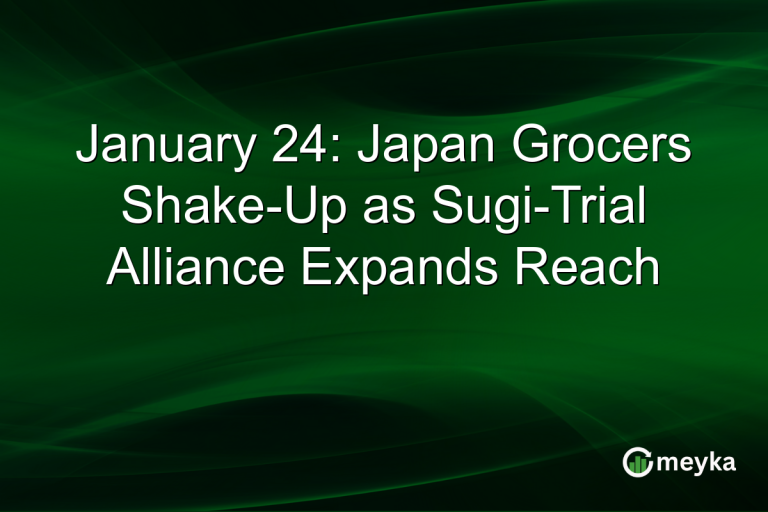 January 24: Japan Grocers Shake-Up as Sugi-Trial Alliance Expands Reach