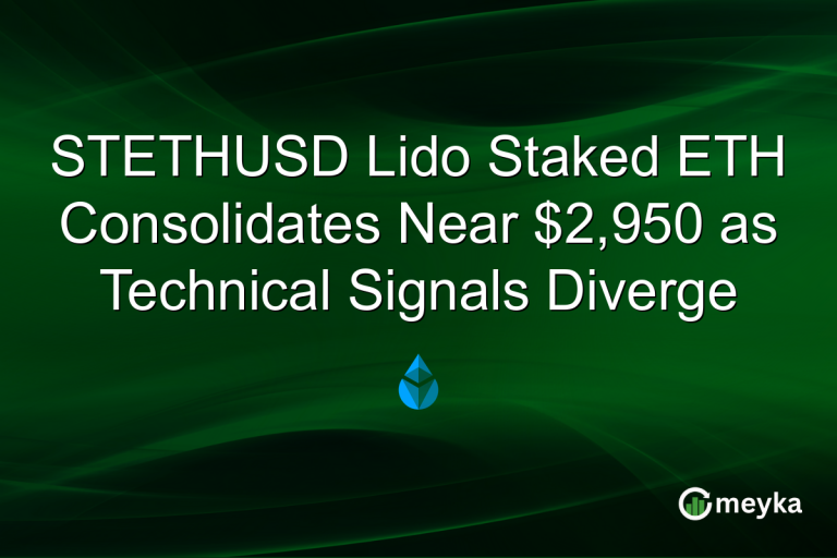 STETHUSD Lido Staked ETH Consolidates Near $2,950 as Technical Signals Diverge